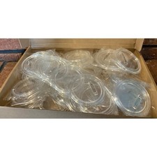 Clear 3" Acrylic Plastic Buttons 37 pk Customize Opens