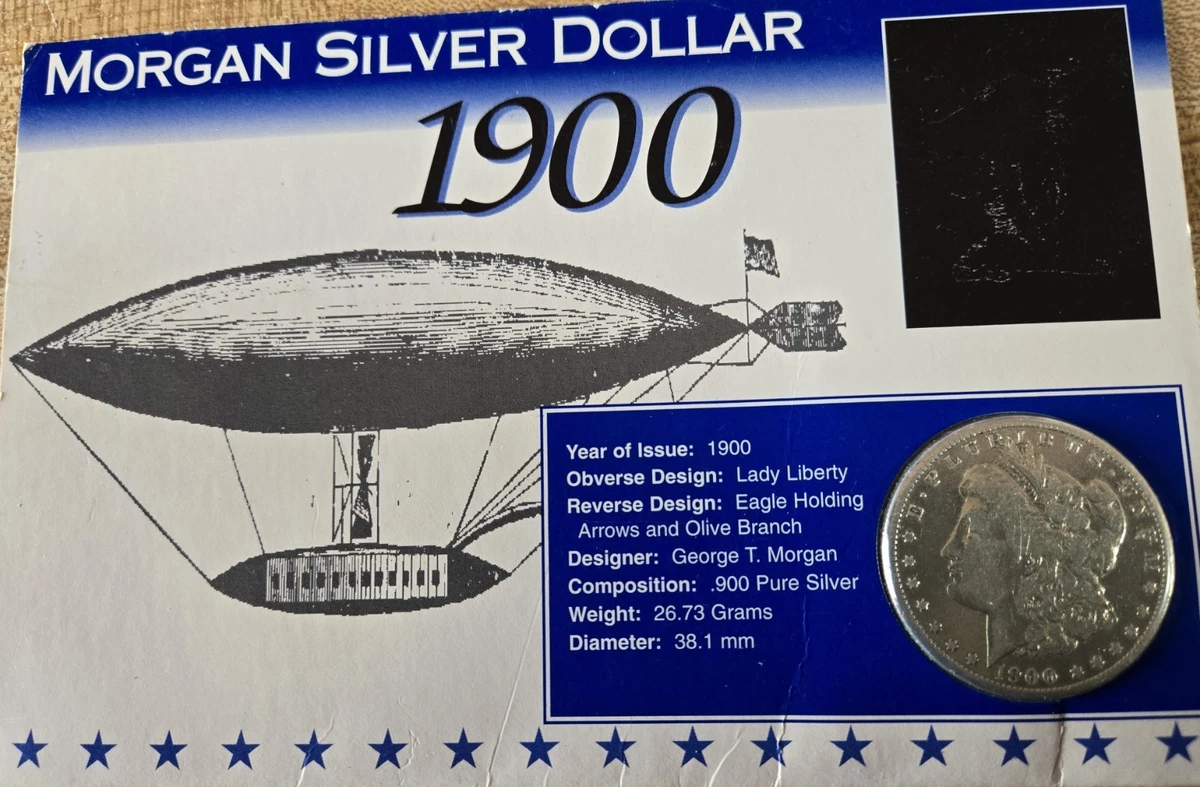 1900 Year Morgan US Dollars (1878-1921) for sale | eBay