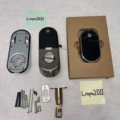 #ad Nest x Yale Smart Lock for Keyless Entry Tamper Proof In Satin Nickel YRD540 $89.99