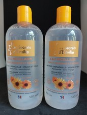 Les Secrets d'Emilie - Eau Micellaire Bio Peaux Sensibles et Sèches - 2x530ml
