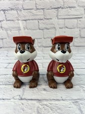 Buc-ee's Beaver Sipper Cup with Straw LOT OF 2