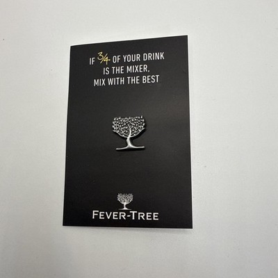Fever-Tree Fever Tree Tonic Water Advertising Promo Lapel Employee Pin