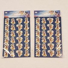 Set Of 2 Disney Mickey Mouse 96 Count Stickers Packs Total 192 Stickers NIP