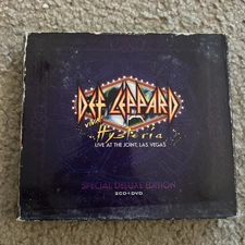 DEF LEPPARD -Viva Hysteria Live At The Joint Las Vegas 3 Discs 2 CD plus DVD 