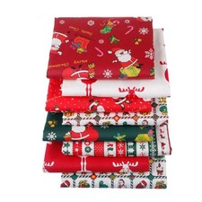 8PCS Cotton Fabric Squares 20" x 20" Fat Quarter Fabric Bundles Craft Fabric ...
