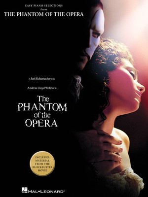 Phantom of the Opera Easy Piano Vocal Sheet Music 12 Musical Songs Book