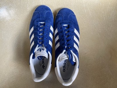 ADIDAS Gazelle COLLEGIATE ROYAL BLUE S76227 US Mens Sz 7.5 VG+ PRE-OWNED COND | eBay ADIDAS Gazelle COLLEGIATE ROYAL BLUE S76227 US Mens Sz 7.5 VG+ PRE-OWNED COND | eBay