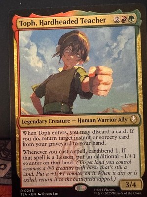 Toph, Hardheaded Teacher 246 Avatar: The Last Airbender NM