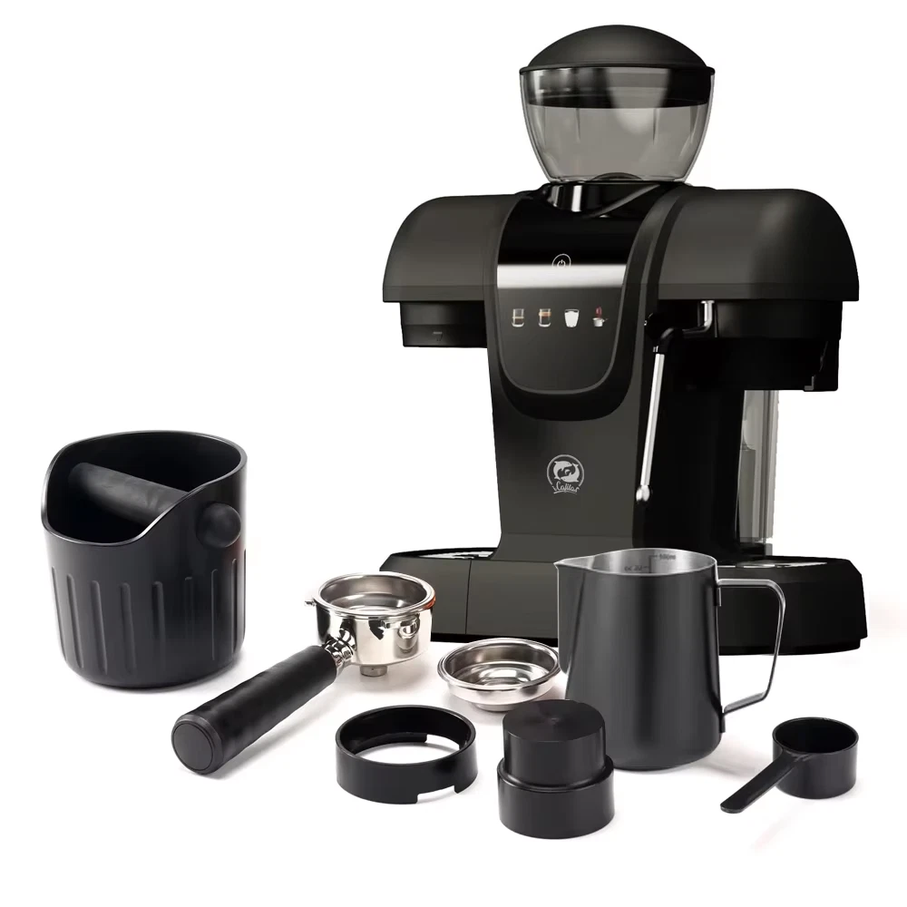 Semi Automatic Coffee Maker & Grinder Bean For Cappuccino and Latte Milk maker
Opens in a new window