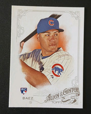 2015 Topps Allen & Ginter's Javier Baez RC #54 Chicago Cubs