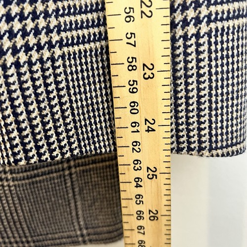 Men’s Blazer Size 44R Tweed Plaid Sports Coat - Picture 10 of 14