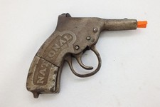 Vtg National Cast Iron Cap Gun Pistol Revolver Replica TOY 5 inch Cap Roll