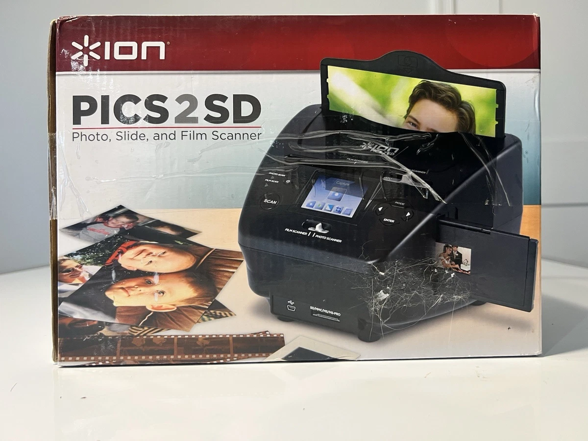 Scanner ION PICS 2 PC - Scanner Photos, Diapos, Négatifs - Portable