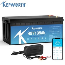 48V 135Ah LiFepo4 Lithium Battery Bluetooth BMS for Golf Cart Trolling Motor RV