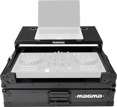 Magma DJ-Controller Workstation für Pioneer DJ DDJ-FLX4/DDJ-400 Case Ablage