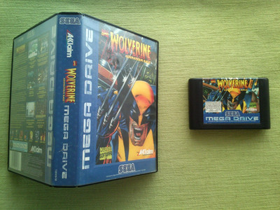 Videogame WOLVERINE ADAMANTIUM RAGE Marvel Sega Mega Drive Megadrive Pal Vers.  