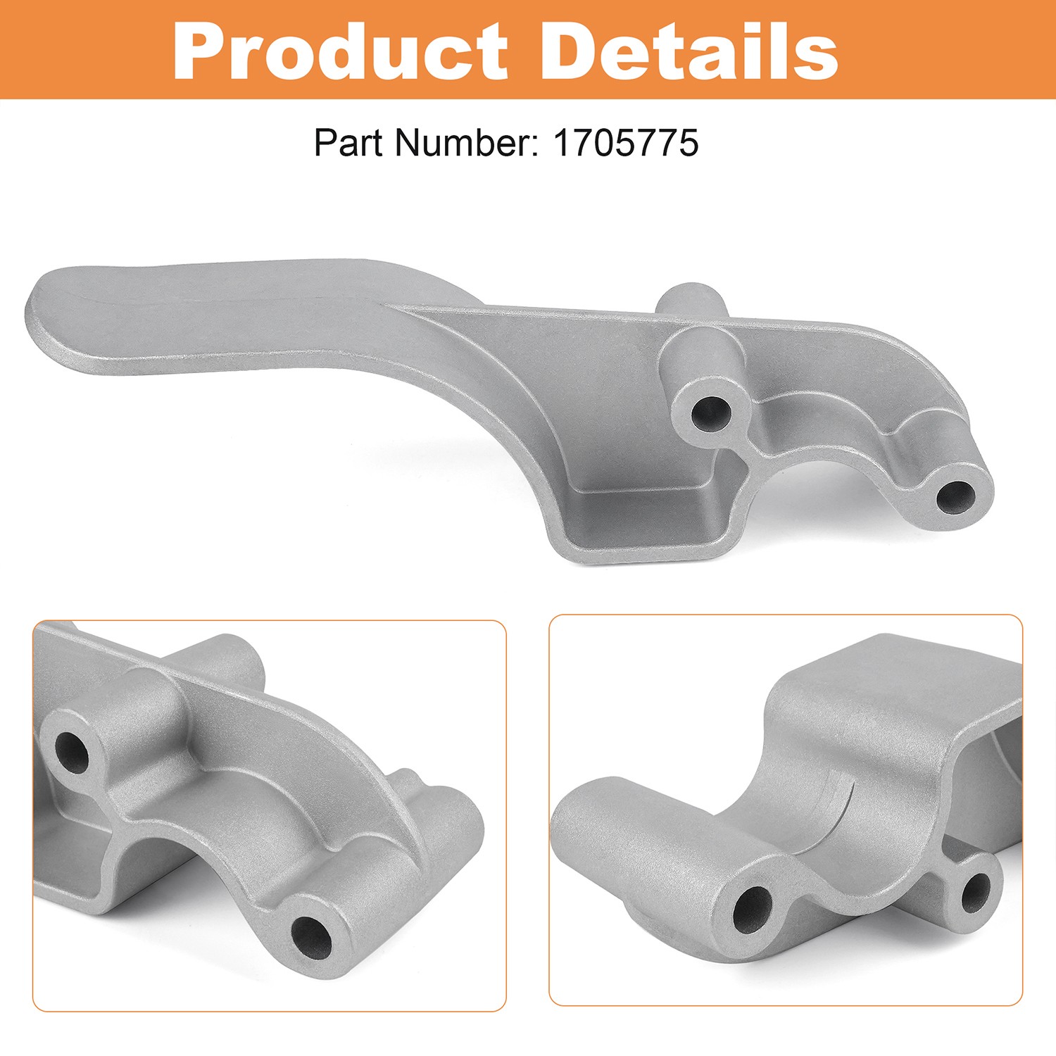 Easy-Off Aluminum (Cast) Tarp Stop -6Pieces Tarp Stops - 1705775