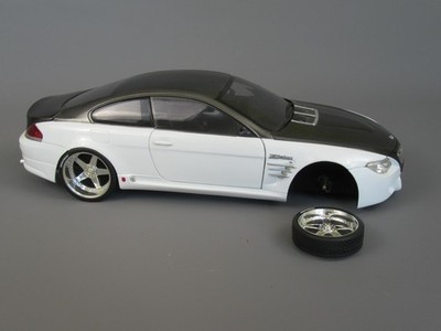 C529 Norev 183552 BMW M6 E63 AC SCHNITZER Tension Tuning 2007 Weiß 1:18