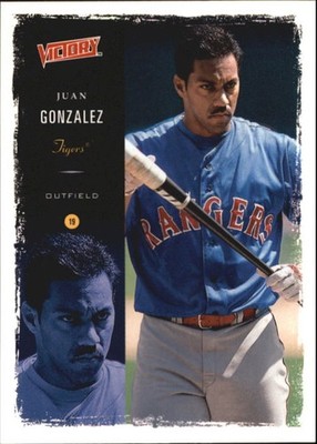 2000 Upper Deck Victory Baseball Card #290 Juan Gonzalez