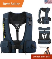 Adjustable Lightweight Breathable Water Safety Life Jacket  Classic Unisex D...
