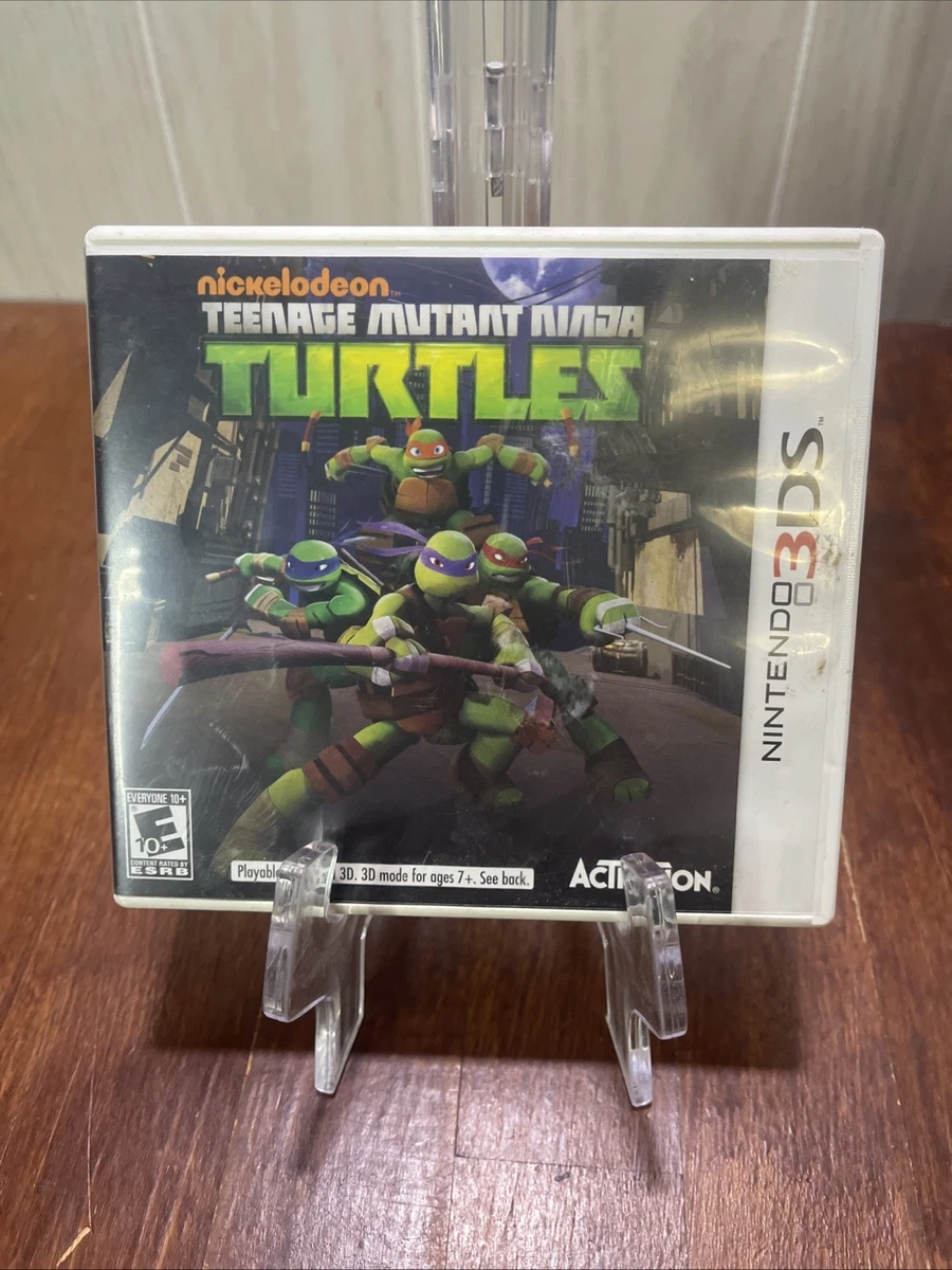 Nintendo 3DS Teenage Mutant Ninja Turtles 2014 Video Games for
