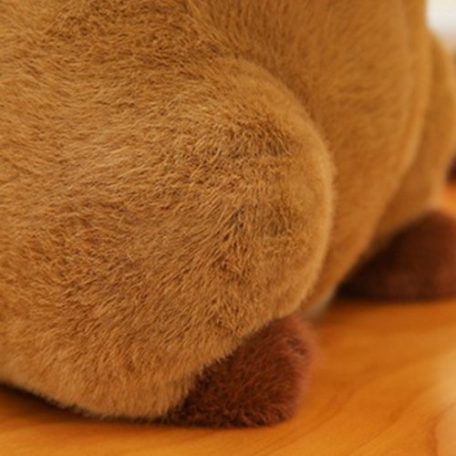 Shark Headgear Capybara Plush Toy Cartoon Capibara Fluffty Doll Home Decor - Picture 3 of 12