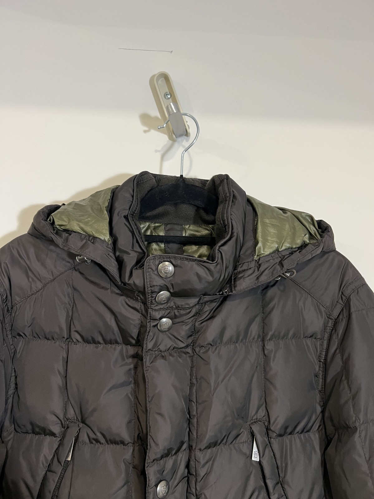 Massimo Dutti Down Jacket Medium M Black Feather … - image 16