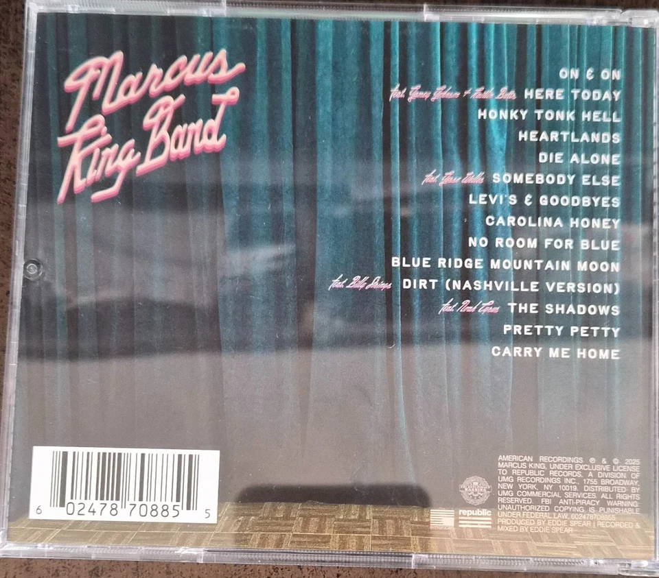 MARCUS KING "DARLING BLUE" (2025) CD [PA] Foto 2 de 4