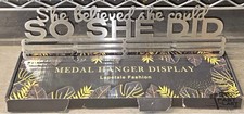 Medal Hanger Holder Display Wall Rack Frame Sturdy Metal Awards Organizer Rack