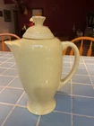 Fiesta Homer Laughlin Yellow Coffee Pot Server with Lid