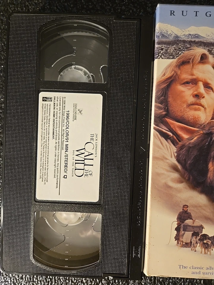 Call of the Wild, The: Dog of the Yukon (VHS, 1998) Rutger Hauer - Image 2 of 4