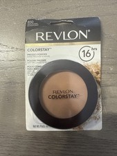 New Sealed Revlon Colorstay Pressed Powder 850 Medium/Deep Shine Free 16 Hours