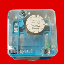 Honeywell C6097A1004 Gas Pressure Switch, 0.5-5 Inch W.C.