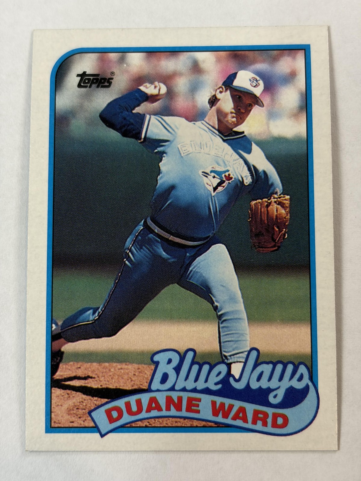 Vintage 1989 Topps Duane Ward Card #502 NM Base Set Toronto Blue Jays MLB