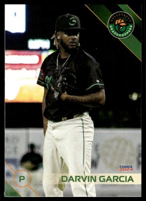 2024 Darvin Garcia MiLB Minor League Rookie Greensboro Grasshoppers