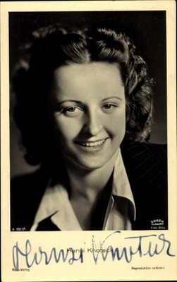 Ak Schauspielerin Hansi Knoteck, Portrait, Ross Verlag A 3327/1,... - 4050320