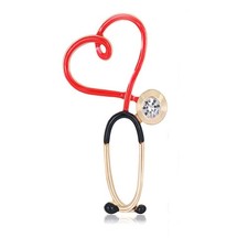 Stethoscope Pins for Nurses Doctors Gifts - Nurse Medical Medicine Brooch Pin Je