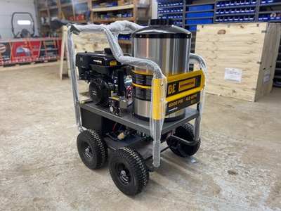 #ad BE HW4015RA Commercial Hot Water Pressure Washer Powerease 420 Engine AR Pump $4099.00