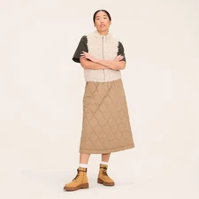 Women's Loopy Yarn Sweater Vest - Woolrich Cream XXS