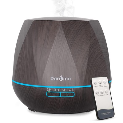 550ml Essential Oil Diffuser, Upgraded Remote Control 6 in 1 Aromatherapy Ult...