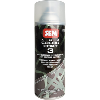SEM Paints Color Coat 3 Low Luster Clear 16 oz Aerosol