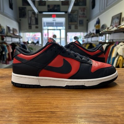Size 10 - Nike Dunk Retro 2024 Low Navy Red Worn Once