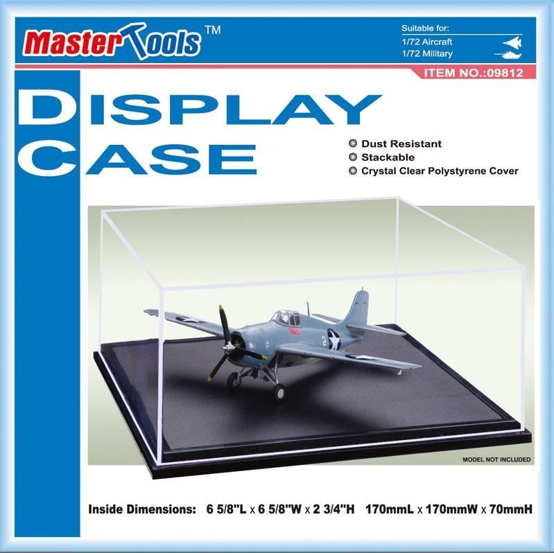 Trumpeter 09812 Display Case Suitable for 1:72 Scale Aircraft