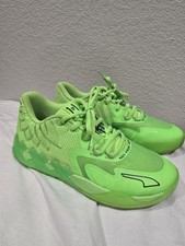 PUMA MB.01 Lo LaMelo Ball Green Gecko Volt 376941-07 Size 9.5 basketball mens