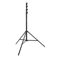 Pro Heavy-Duty Air-Cushioned Light Stand Black, 13' 