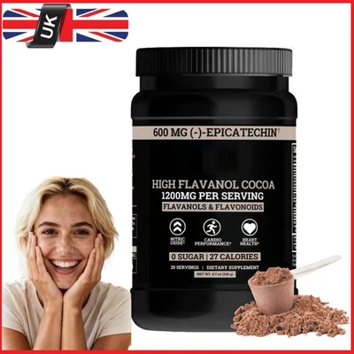 1-3pk*Black Forest High Flavanol Cocoa Powder And Flavonoids Supplements 1200mg