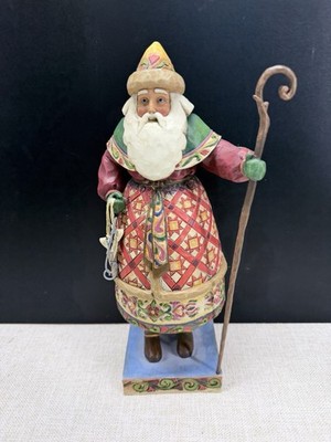 Jim Shore Santa Yuletide Greetings 2006 Heartwood Creek Enesco Figurine