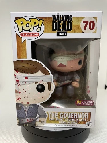 Funko Pop! Vinyl: The Walking Dead the Governor (Bloody) Funko (Exclusive) #70