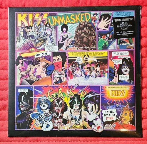 KISS - UNMASKED - 2014 - NEW AND SEALED WITH HYPE STICKER
