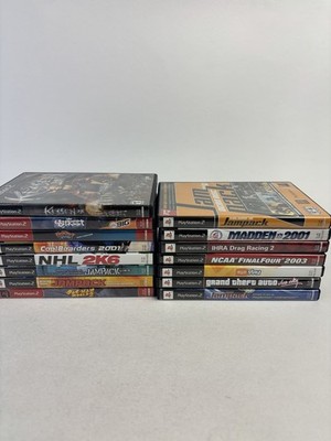 SONY PLAYSTATION 2 PS2 GAMES LOT | eBay